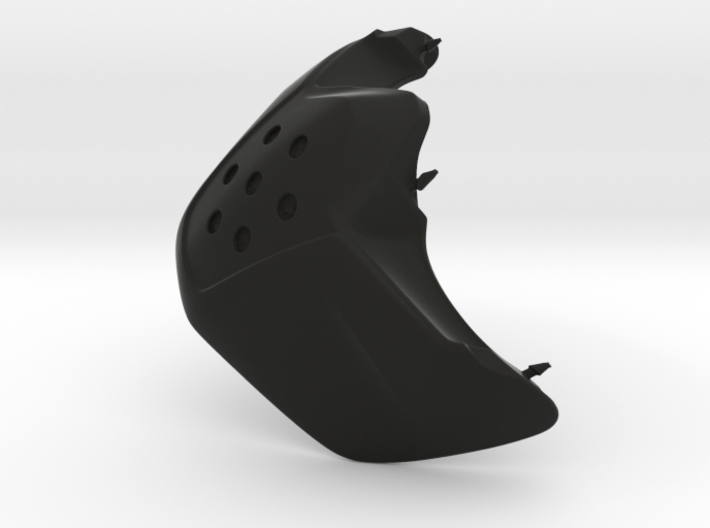 Shark RAW motorcycle helmet face guard 3d printed
