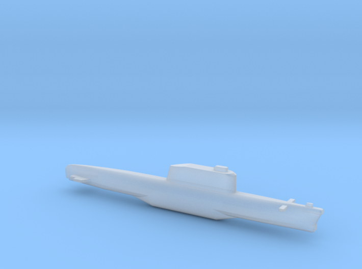 Golf-Class Ballistic Submarine, Full Hull, 1/1800 3d printed