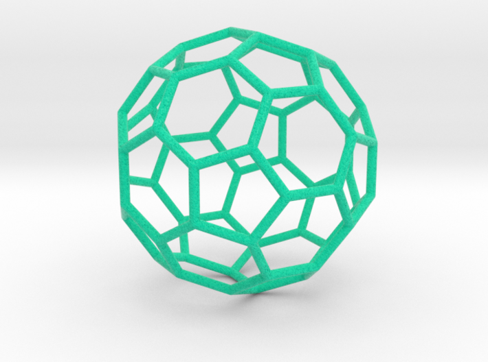 0478 Truncated Icosahedron E (6.2 см) #002 3d printed