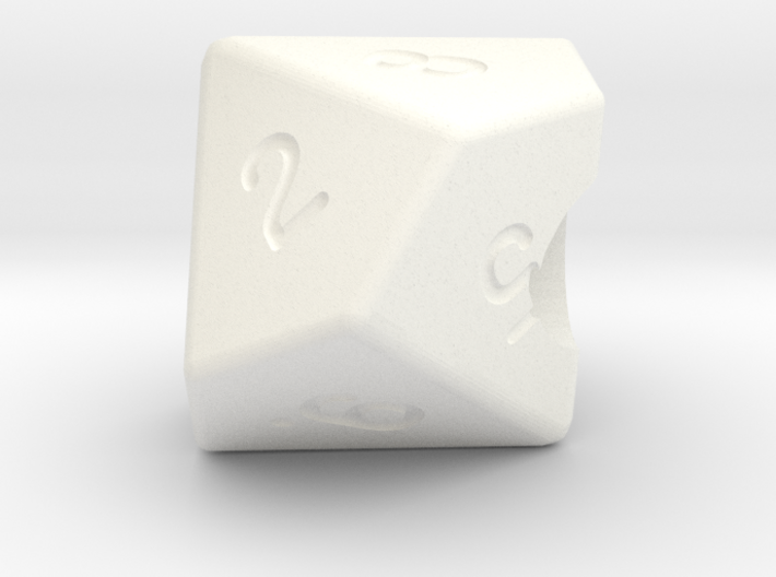 &quot;Geek Beads&quot; 10 sided die 3d printed