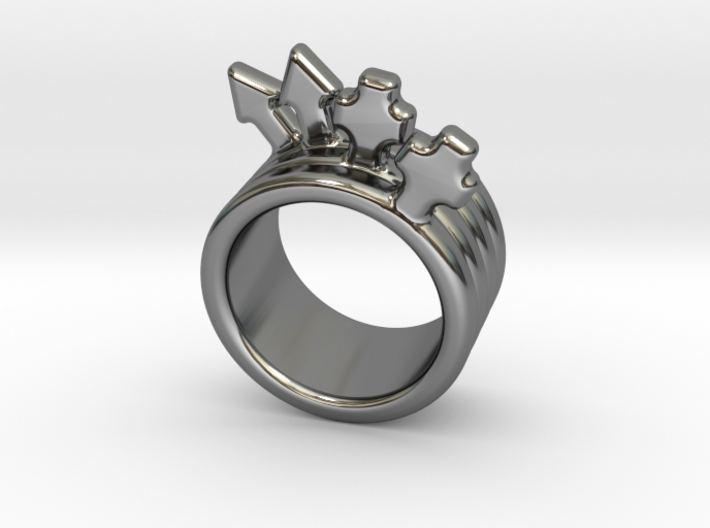 Love Forever Ring 14 - Italian Size 14 3d printed