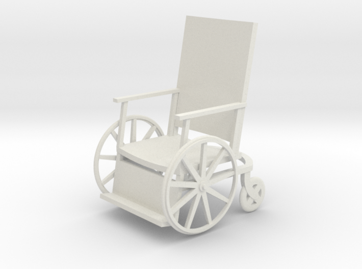 1:24 Vintage Wheelchair 3d printed