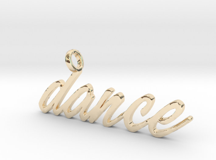 Dance Pendant DANCE!!! 3d printed