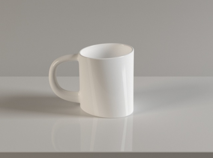 Ellipsoid Mug 3d printed 