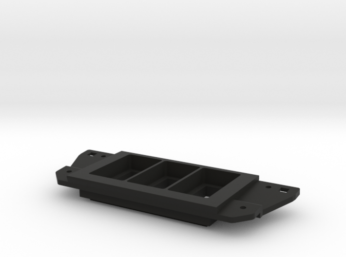 Narrow 3 Switch Plate Compatible for Toyota Tacoma 3d printed