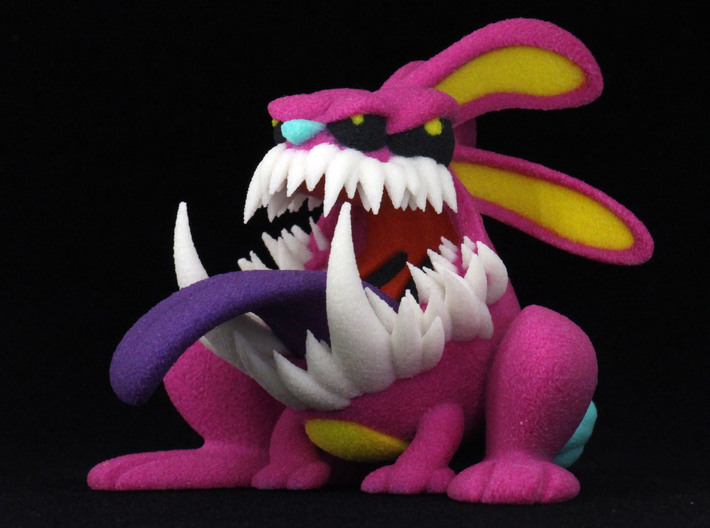 Monster Bunny #5 - Freak / Shorty 3d printed Test print at size listed