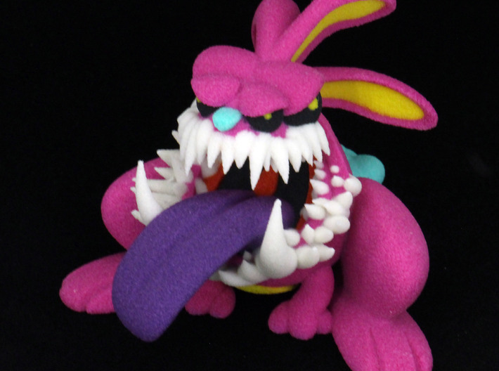 Monster Bunny #5 - Freak / Shorty 3d printed Test print at size listed