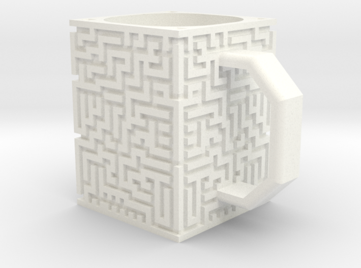 Maze Mug 3d printed