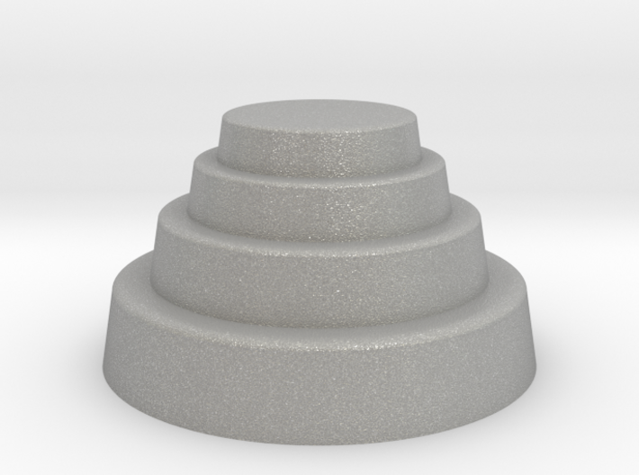 DRAW geo - terraced dome 3d printed