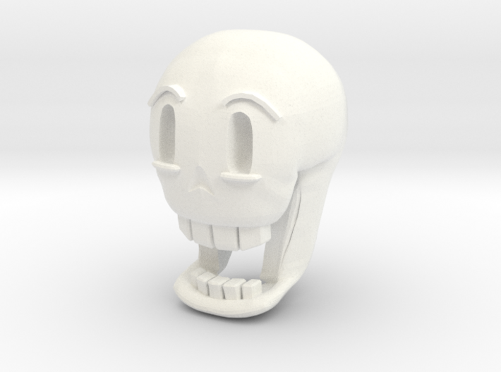 Custom Papyrus Inspired Head for Lego 3d printed