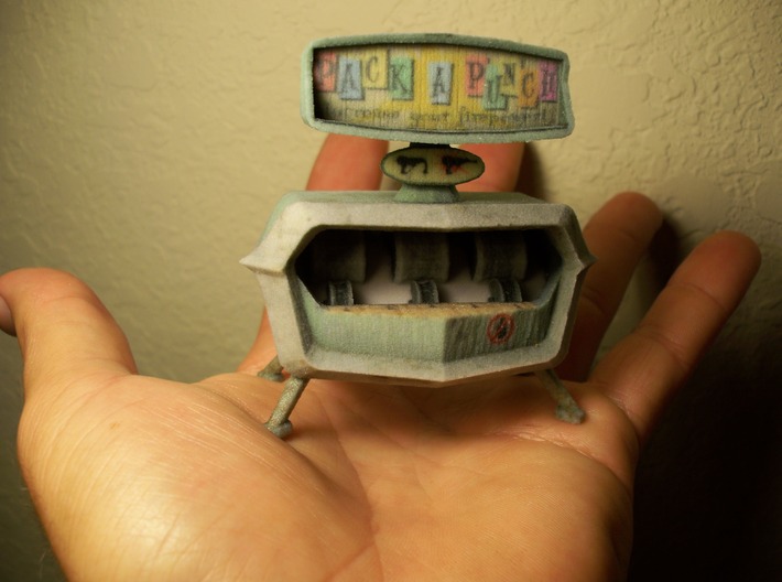 Pack-a-Punch - Nazi Zombies Miniature Perk Machine 3d printed 
