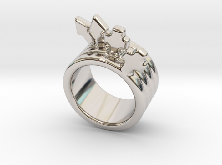 Love Forever Ring 16 - Italian Size 16 3d printed