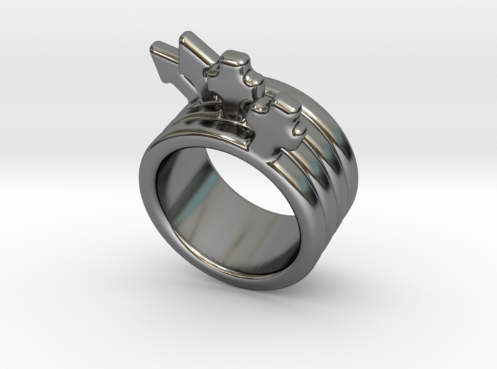 Love Forever Ring 17 - Italian Size 17 3d printed