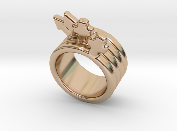 Love Forever Ring 17 - Italian Size 17 3d printed