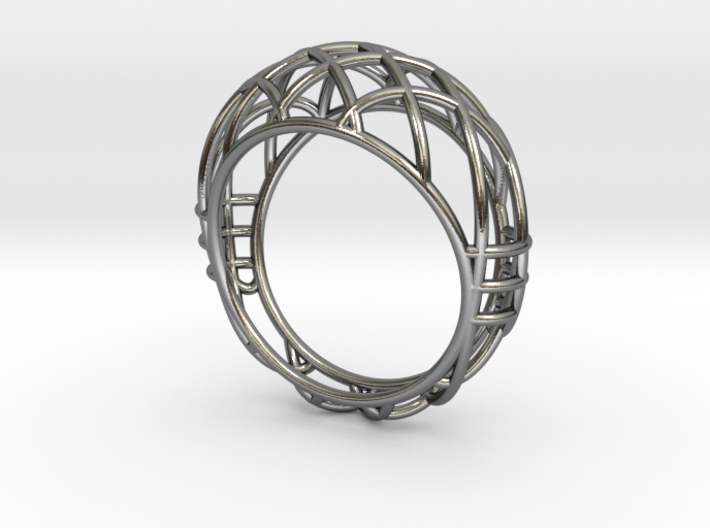 Cage Ring 3d printed