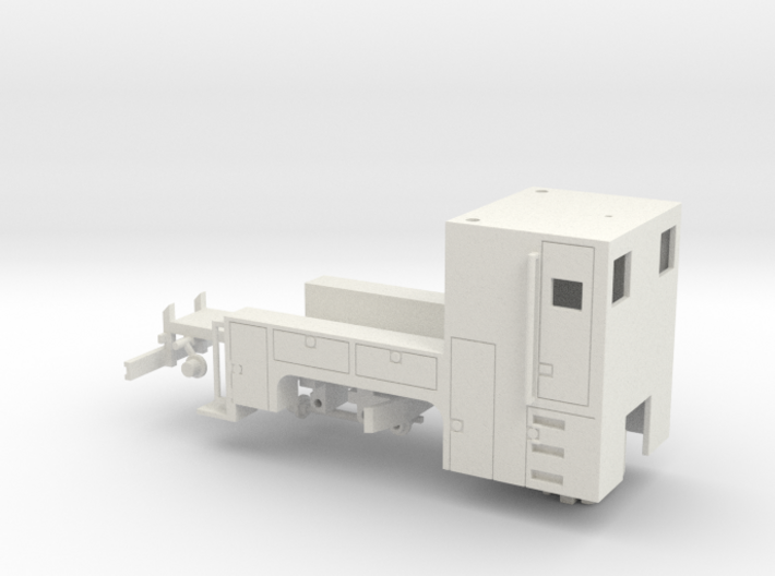 MOW Truck 1-87 HO Scale (Positional) 3d printed