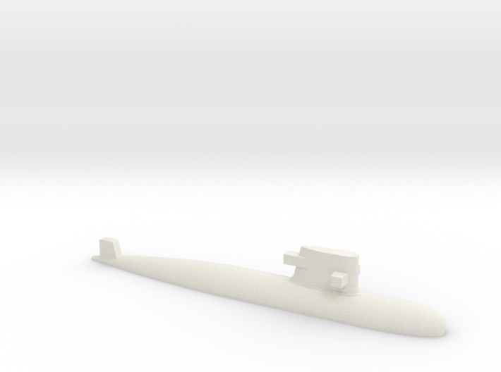 PLA[N] 039G Submarine, 1/2400 3d printed