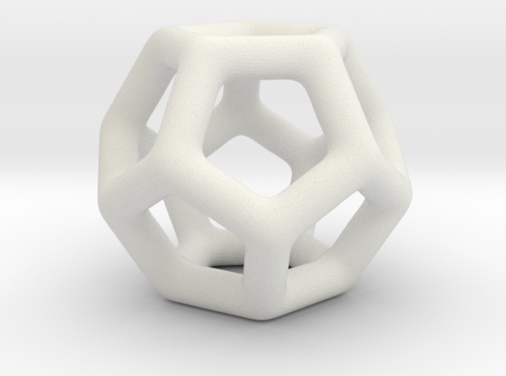 DRAW geo - sphere pentagons 3d printed 