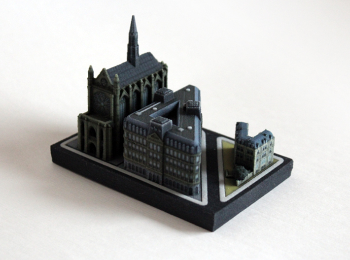 Sainte Chapelle 3x4 3d printed 