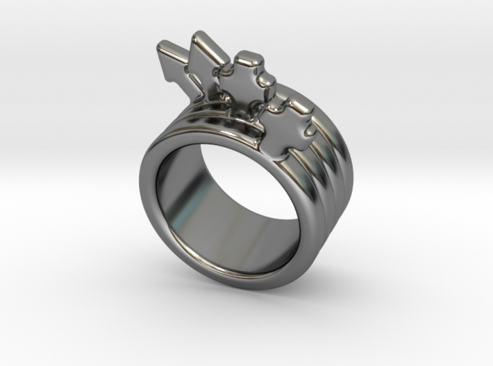 Love Forever Ring 24 - Italian Size 24 3d printed