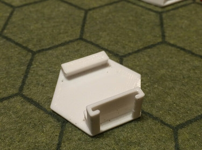 Battletech Miniature Hex Base 3d printed 