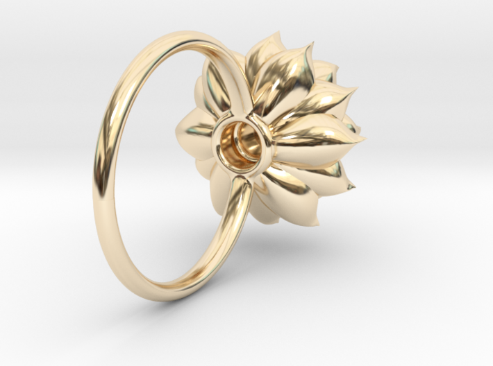 Succulent Stacking Ring No. 5 3d printed