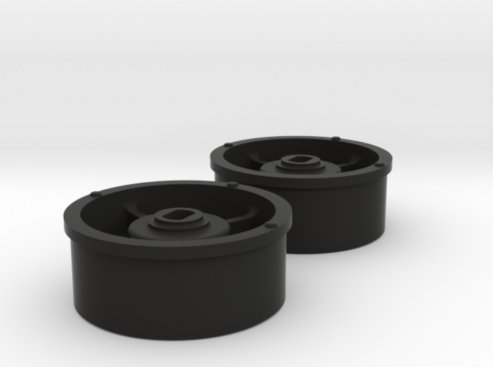 Atomic AMZ/AMR Front Wheel with +3 Offset 3d printed