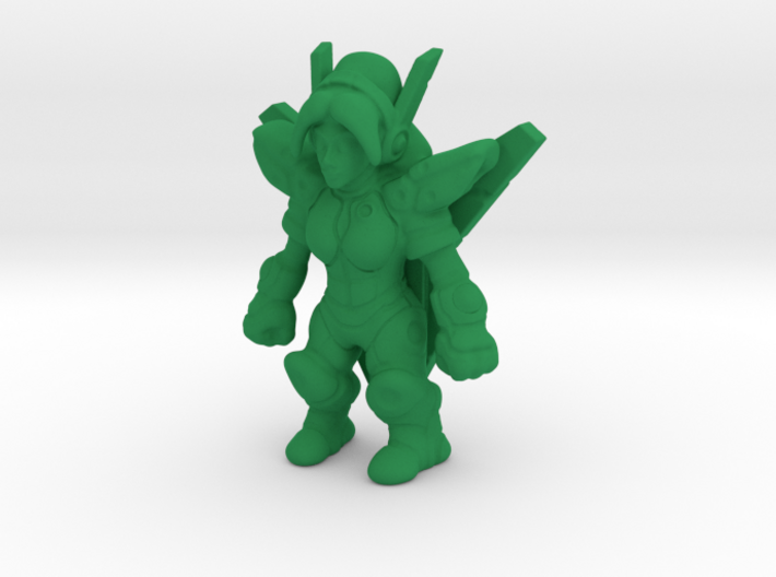 GynoidGuardian Keshi 3d printed