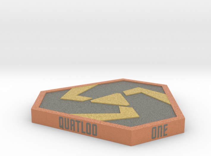 One (01) Quatloo  3d printed 