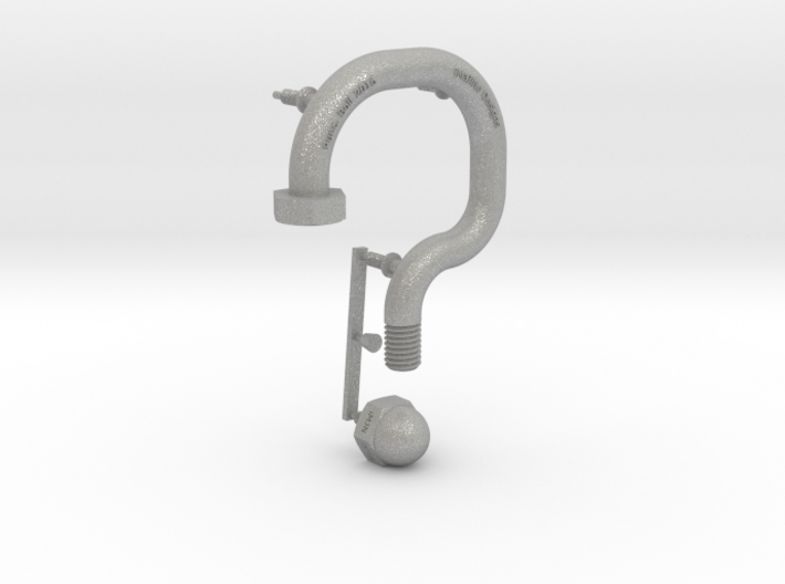 Punctuation - Question Mark 3d printed