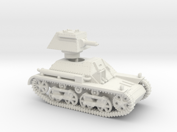 Vickers Light Tank Mk.IIa (28mm - 1/56th scale) 3d printed