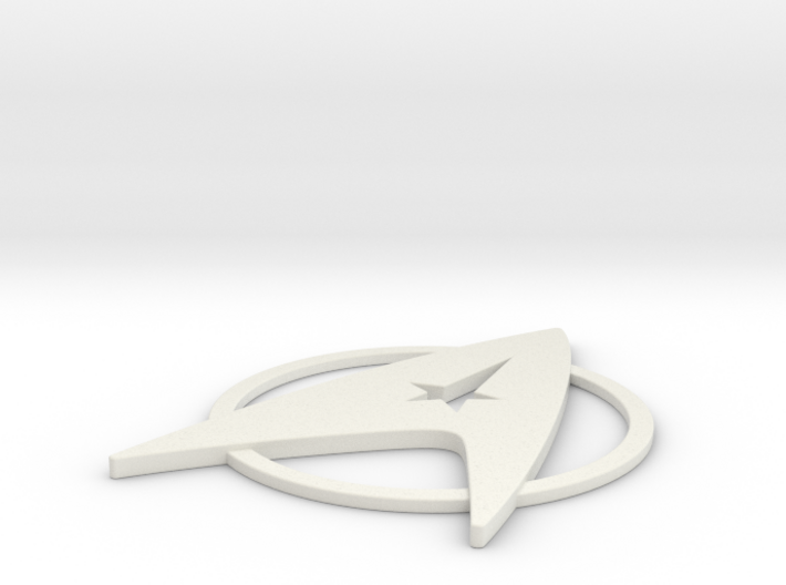 Starfleet Admiral's Insignia Pin (TMP era) 3d printed