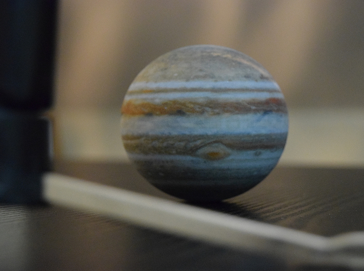 Jupiter 3d printed &quot;Oblate&quot; Jupiter, 70mm