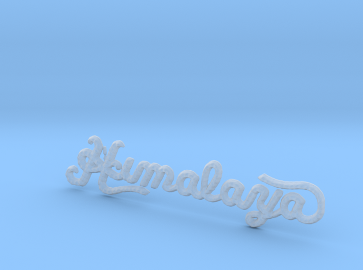 Wisdom Himalaya Sign 1/87th Ho Scale Carnival 3d printed