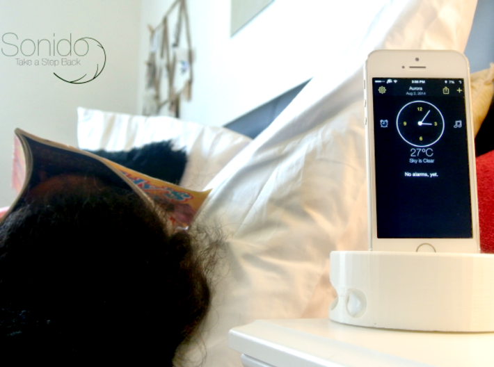 Sonido - WAVE (HQ Acoustic Speaker)  3d printed Alarm!