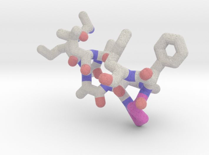 Alpha helix with Proline 3d printed