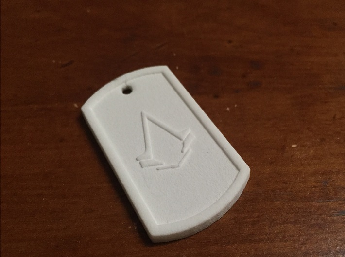 Dogtag - Assassin's Creed Syndicate 3d printed