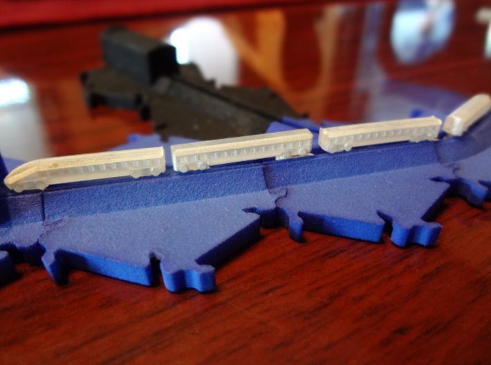 High Speed Train Set (track not included) 3d printed