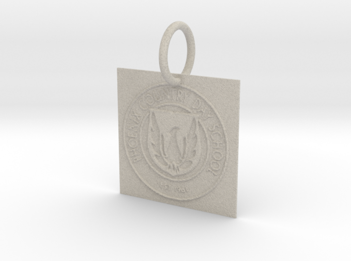 PCDS Pendant/Keychain 3d printed
