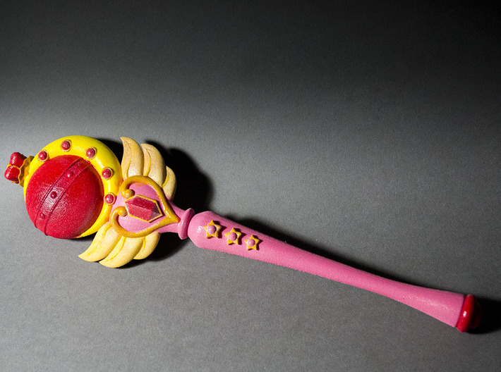 Sailor Moon Cutiewand Large 14in 3d printed