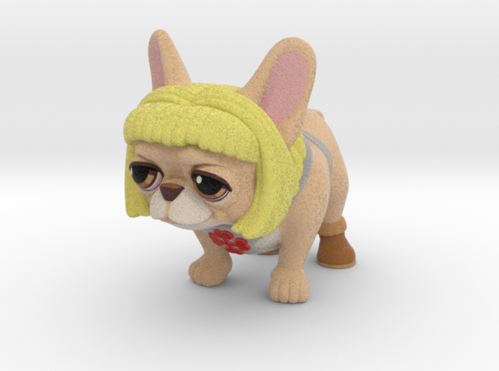 He-Man Frenchie 3d printed 