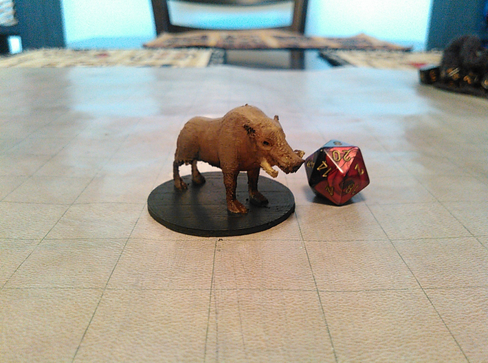 Giant Boar 3d printed 