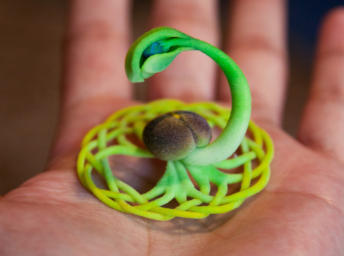 The Seed of Yggdrasil 3d printed 