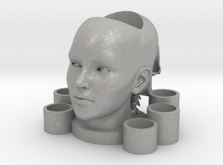 2 Heads Multi-candle Holder 3d printed