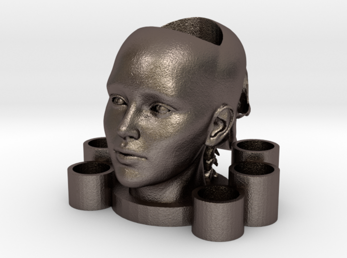 2 Heads Multi-candle Holder 3d printed