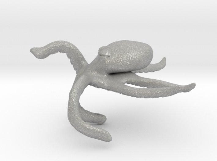 Motivational Octopus Handpet 3d printed