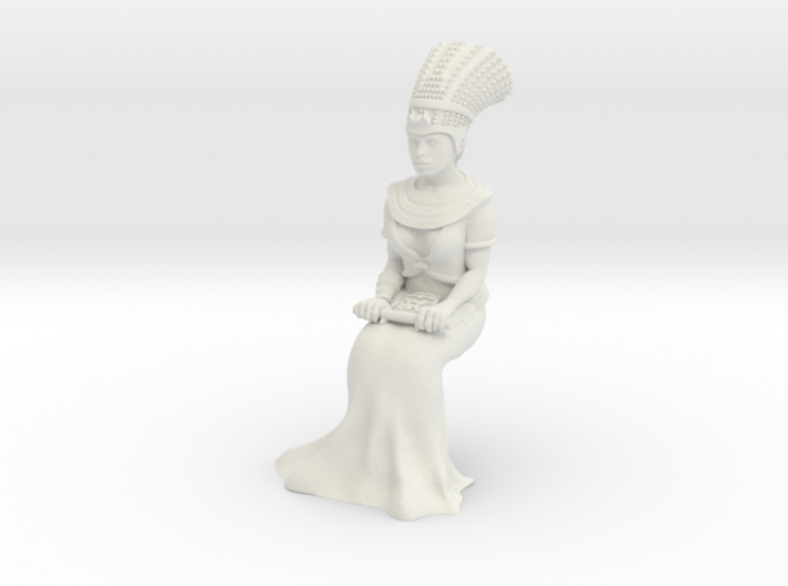 28mm Cleopatra Sitting down 3d printed