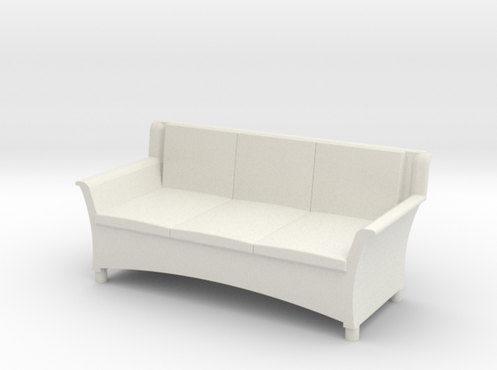 1:48 Wicker Couch 3d printed