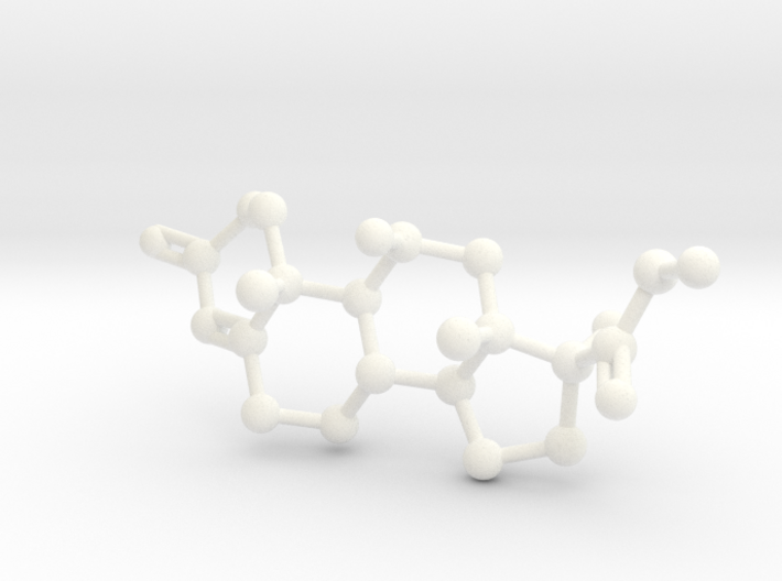 Cortisol Molecule Huge 3d printed