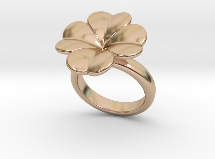 Lucky Ring 15 - Italian Size 15 3d printed
